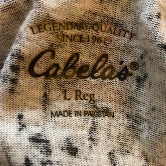 Cabela’s 100%Cotton camouflage T-shirt - Picture 4 of 5